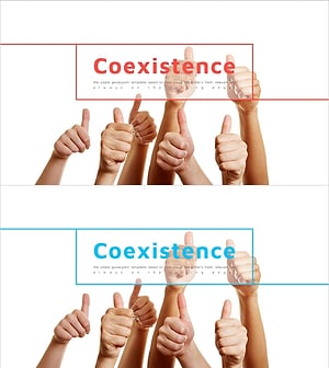 함께하는 순간 템플릿 엔딩 표지 - 협력과 공감