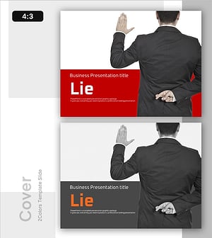 Lie Template Cover – Holding Truth