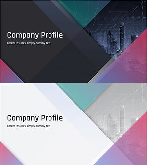 성공적인 기업 브랜딩 템플릿 표지