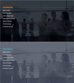 City Modern Theme Business Plan Template Section – Effective Marketing Plans Delivery