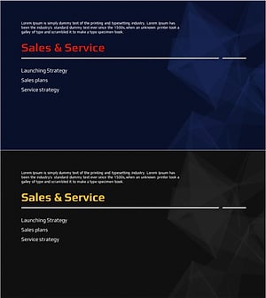 Diamond Theme Marketing Plan Template Section Slide