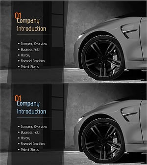 Automotive Technology Investment Attraction PPT Section Slide – Company Introduction