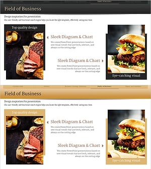 스테이크 및 햄버거 소개 – 미식의 향연