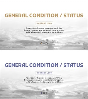 제안서 일반조항 및 회사 소개 슬라이드 – 사업개요 다이어그램