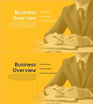 Color Simple Company Introduction Slide – Business Clarity