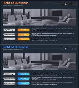 인테리어 가격 개요 – 비즈니스 전략 시각화
