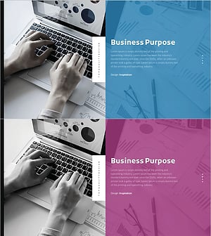 Investment Attraction Presentation Template Section Slide – Success and Vision