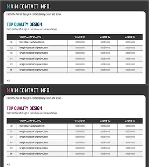 주요 거래처 연락망 테이블 – 신뢰의 비즈니스 네트워크