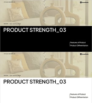 인테리어 제품 소개 템플릿 간지