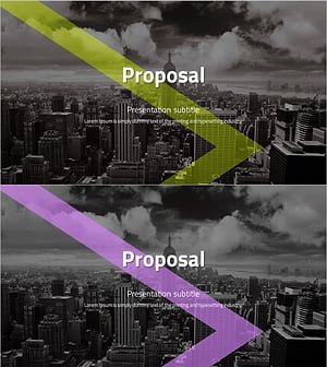 도시 라인테마 제안서 표지