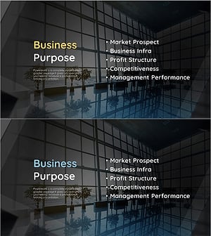 Construction Investment Attraction PPT Section Slide – Visualizing Business Goals