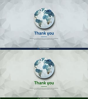 Global Entrepreneur Marketing Plan Template Ending Cover