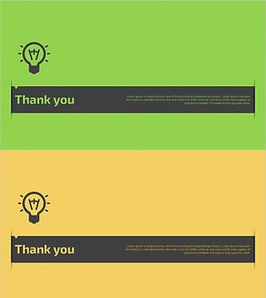 Idea Proposal Template Ending Cover - Creative Conclusion