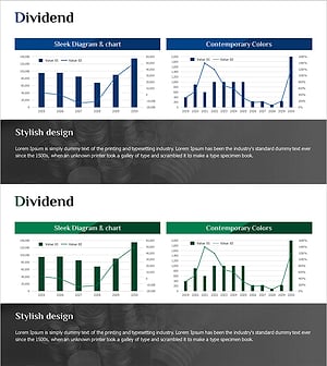 최근 6년간 배당 분석 그래프 – 재무 성과 인사이트