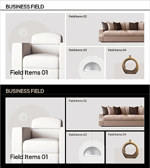 인테리어 제품 목록 소개 – 클러스터형 슬라이드