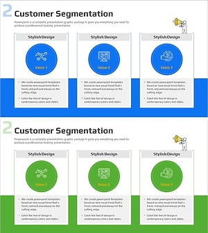 Customer Persona and Segmentation Analysis Diagram – Summarizing Market Share