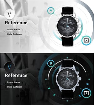 시계 제품 소개 및 서비스 PPT 간지