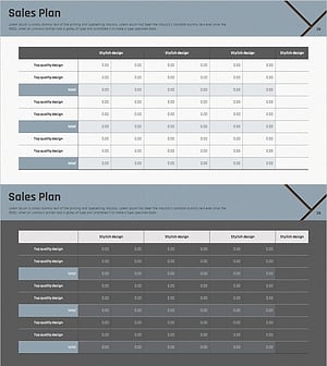 판매 수익 분석 테이블 차트 – 효율성과 신뢰성