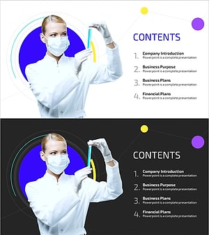New Drug Development Investment Attraction Template Contents – Clear Vision Presentation