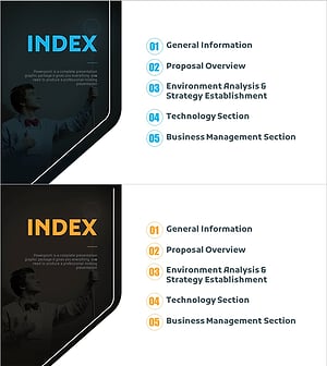 Business Idea Proposal Template Contents
