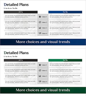 사업 추진 전략을 체계적으로 정리한 계획 슬라이드