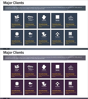 Top 10 Clients Introduction Slide