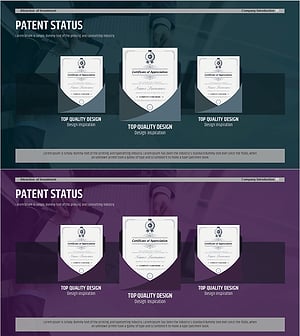 주요 등록 특허 목록 – 회사 소개 및 성과 강조
