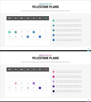 주요 일정 계획표 – 사업 추진 전략을 담은 로드맵