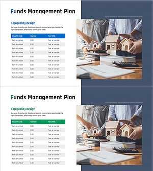 부동산 사업 자금 관리 계획표: 재무 성과 시각화