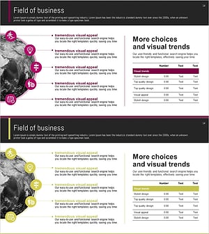 사업영역 소개 슬라이드 – 사업의 비전과 기회