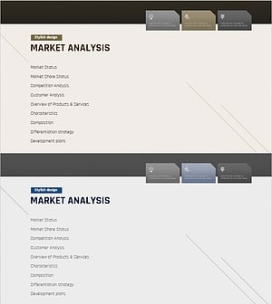 시장 분석 그래프 템플릿 – 경쟁사 분석을 위한 효과적 도구