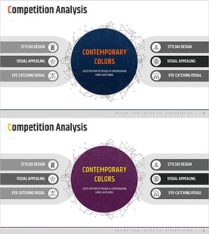 경쟁 비교 분석 다이어그램 – 시장과 비즈니스 인사이트 제공
