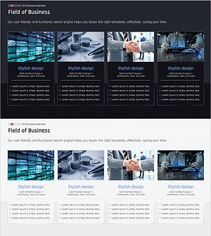 금융 사업 프로그램 소개 슬라이드 템플릿 – 전문성과 혁신을 담은 디자인