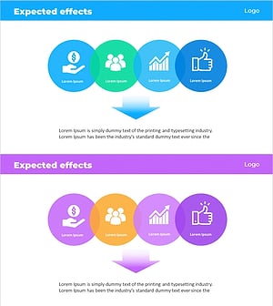 Expected Effect Overlay Diagram – Effective Business Strategy