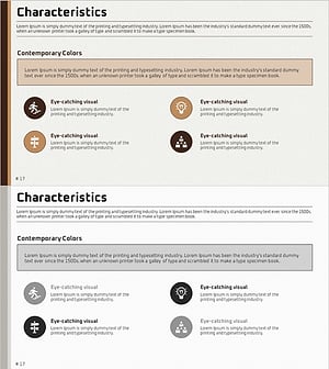 주요 상품 특성 소개 – 제품 기능을 시각화한 다이어그램