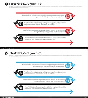 효과 분석 연결 다이어그램 및 세분화된 컬럼 그래프