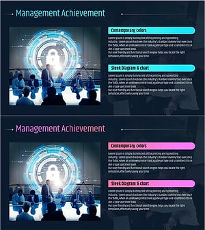 IT 보안 사업 성과 관리 슬라이드