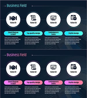 IT Business Area Diagram – Connecting Business Fields