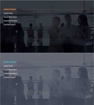 도시 모던 테마 사업계획서 템플릿 간지