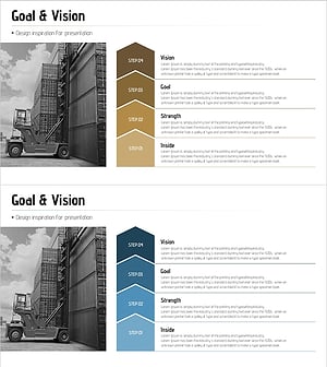 목표 & 비전 STEP4 다이어그램 – 기업의 미래를 설계하다