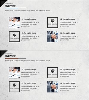 회사 개요 슬라이드 – 효과적 사업 소개를 위한 다이어그램