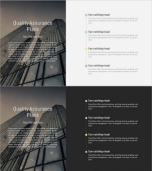 Quality Assurance Plan Slide – Strategic Approach and Stepwise Planning