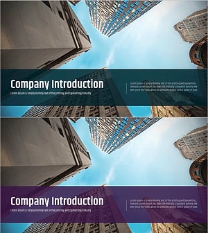 스탠다드 투자유치 피피티 템플릿 간지