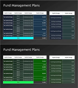 자금 운용 계획표 – 재정의 새로운 비전