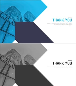 다목적 사업계획서 템플릿 엔딩 표지 – 전문성과 고급스러움