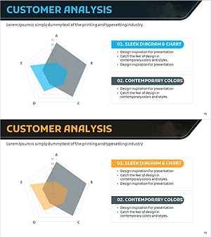 사용자 분석 방사형 그래프 – 고객 이해와 분석