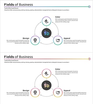 사업영역 확산 다이어그램 – 비즈니스 성장의 중심