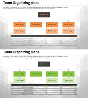 조직도 다이어그램 & 테이블 – 팀 구성과 구조 시각화
