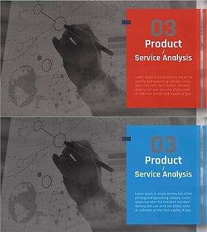 Strategic Marketing Plan Template Section Slide – Emphasizing Business Strategy