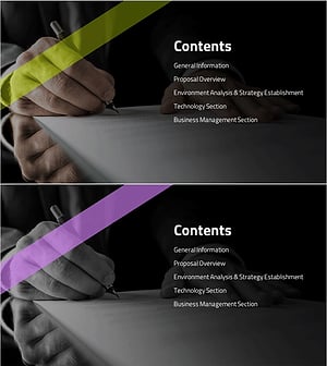 City Line Theme Proposal Contents – Professional and Trustworthy
